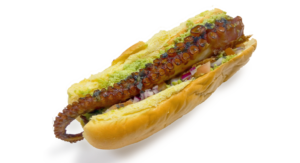 Hot Dog de Pulpo - Restaurante Balandro