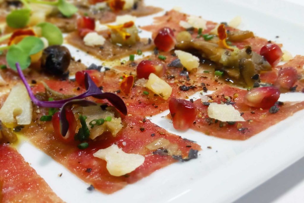 Sashimi fino de atún - Restaurante Balandro