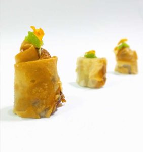 Rollitos de Lubina - Restaurante Balandro