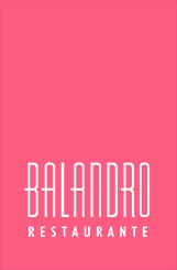 Logotipo largo en rojo - Restaurante Balandro