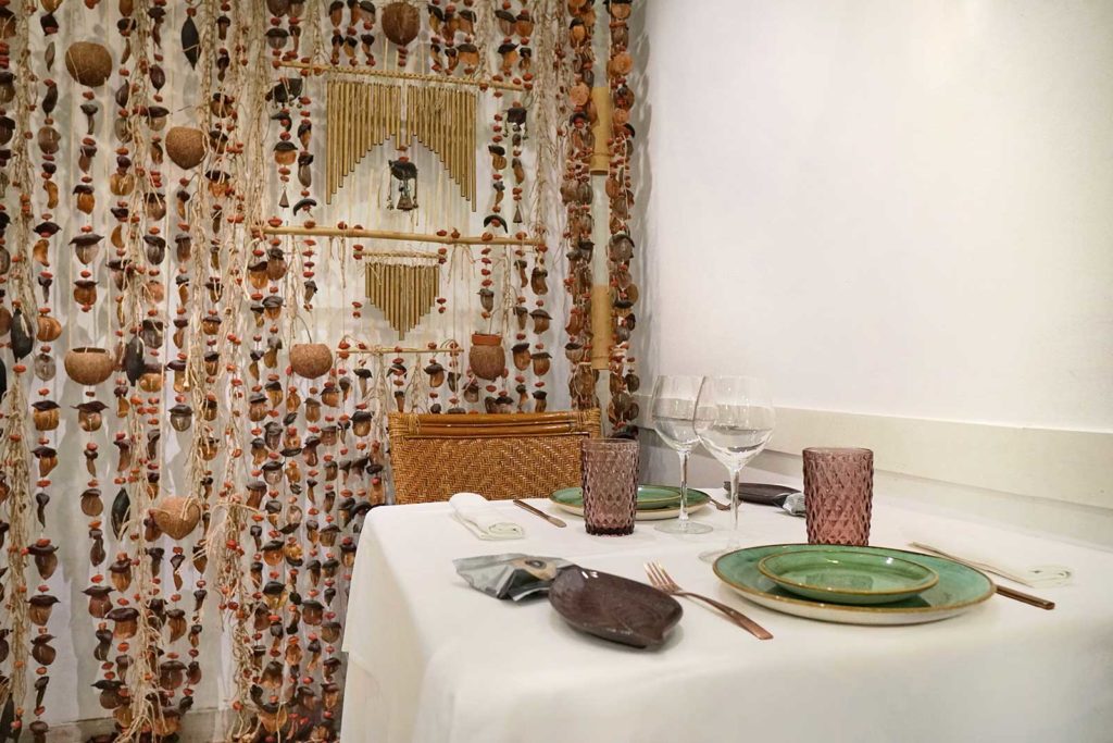 Detalle de mesa en Salón Apodaca - Restaurante Balandro