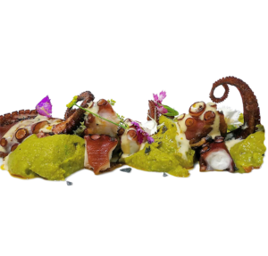 Ensaladilla de pulpo a la mostaza antigua - Restaurante Balandro